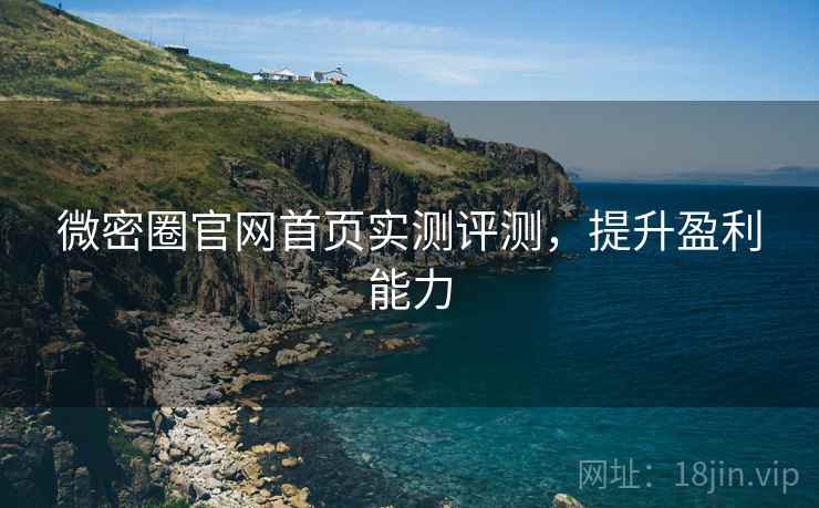 微密圈官网首页实测评测，提升盈利能力