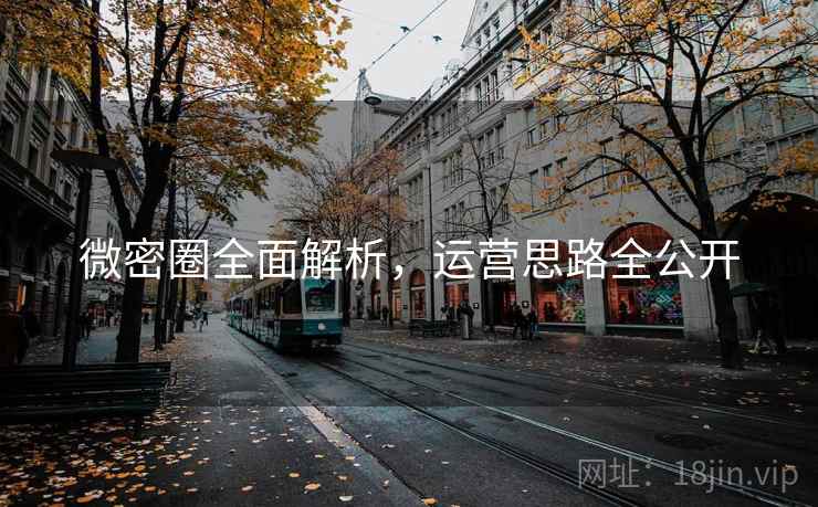 微密圈全面解析，运营思路全公开
